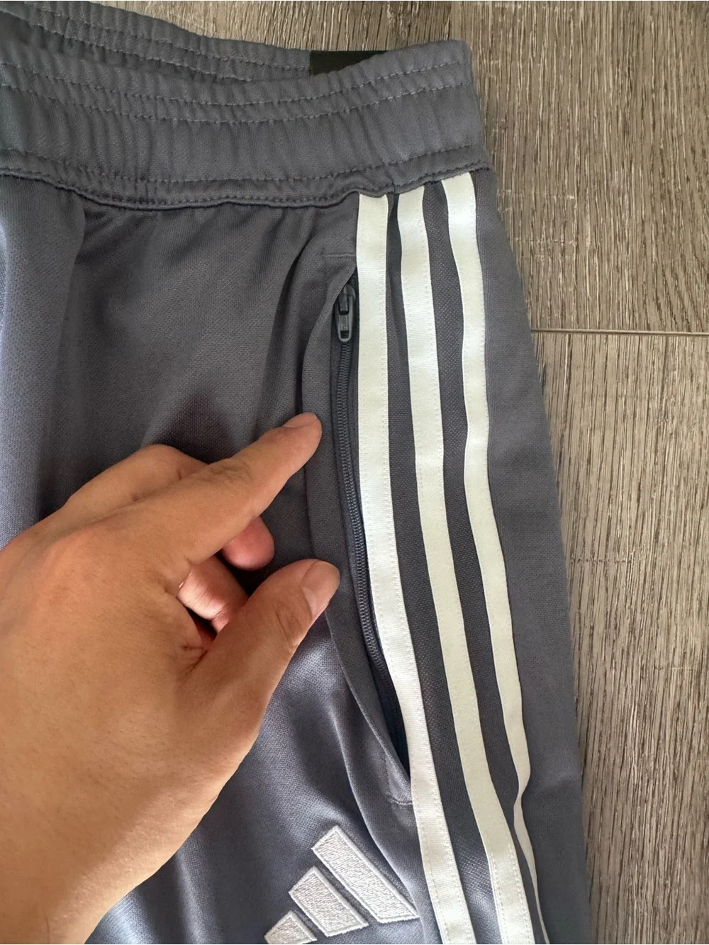 Size XL - adidas adult tiro23 soccer Pants with White Stripes